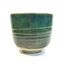 Load image into Gallery viewer, Matcha Bowl - Forest - Nicole Henne Ceramist
