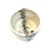 Load image into Gallery viewer, Matcha Bowl - Creamy Splash - Nicole Henne Ceramist
