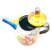 Load image into Gallery viewer, Collection - Full bloom Teapot - Lynn Sea Red Pot Ceramist
