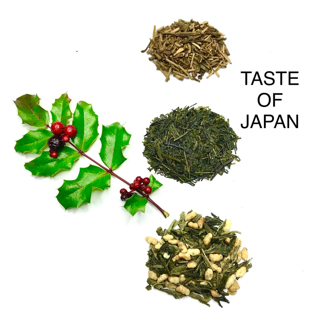 3 Japanese Green Tea Samplers